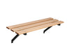 Essem Design Bench 67 Beech 45 Cm, Black