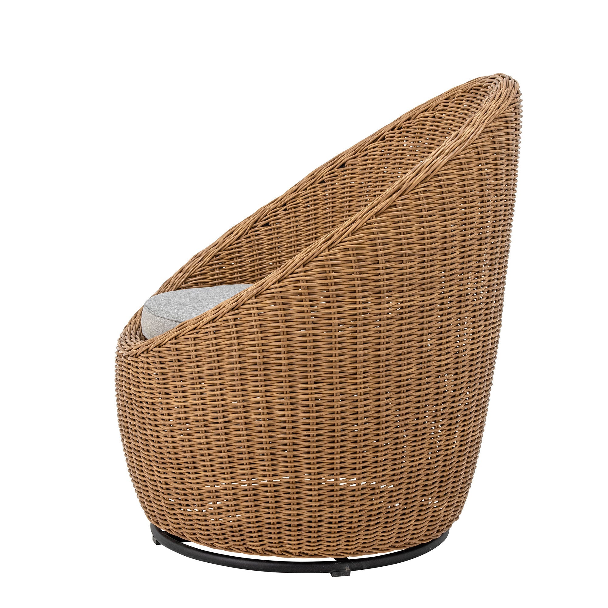 [product_category]-Bloomingville Roccas Lounge Chair, Brown, Polyrattan-Bloomingville-5711173320417-82064103-BLO-4