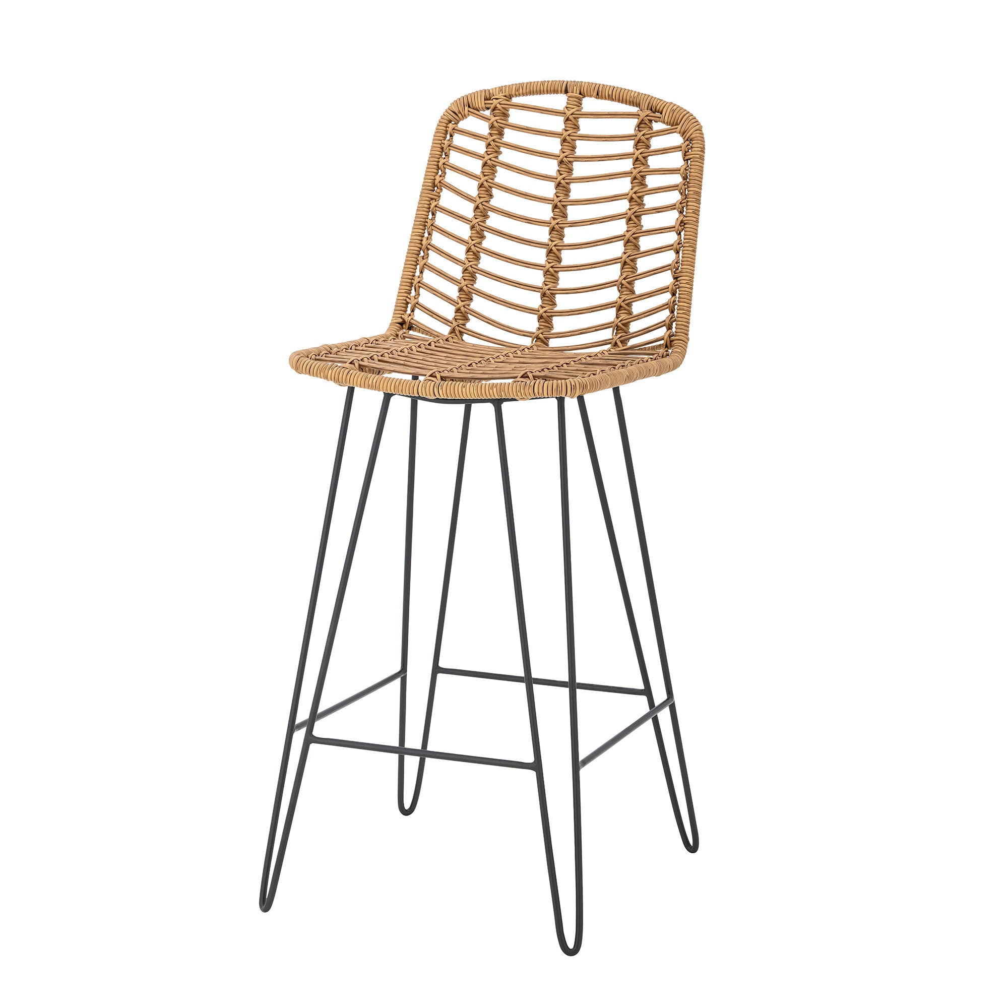 Bloomingville Vargas Bar Chair, Nature, Polyrattan