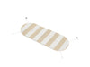 Fatboy Toní Bankski Seat Cushion, Stripe Sandy Beige