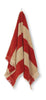 Ferm Living Alee Towel 50x100 Cm, Light Camel/Red