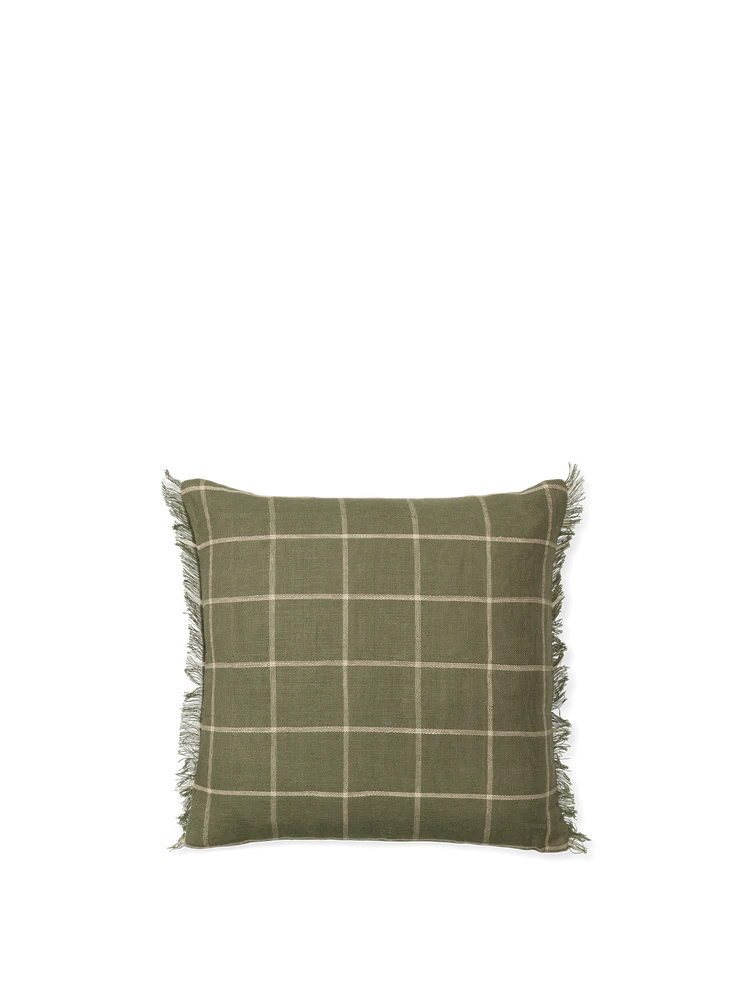 [product_category]-Ferm Living Calm Cushion Cover, Olive/Off White-Ferm Living-5704723313595-1104268393-FER-1