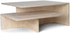 Ferm Living Distinct Grande Duo Tables, Travertine