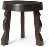 Ferm Living Faye Stool, Dark Stained Mango