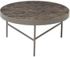 Ferm Living Marble Table Brown, ø70 Cm