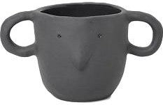 [product_category]-Ferm Living Mus Pot Dark Grey, Small-Ferm Living-5704723030546-100099104-FER-1