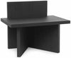 Ferm Living Oblique Chair, Black Stained Ash