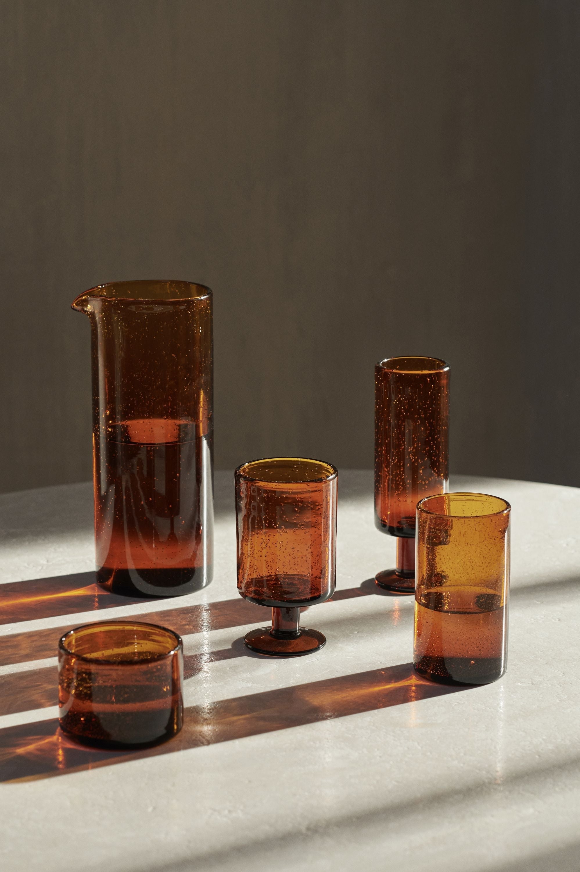 [product_category]-Ferm Living Oli Champagne Flute, Amber-Ferm Living-5704723296560-1104266690-FER-2