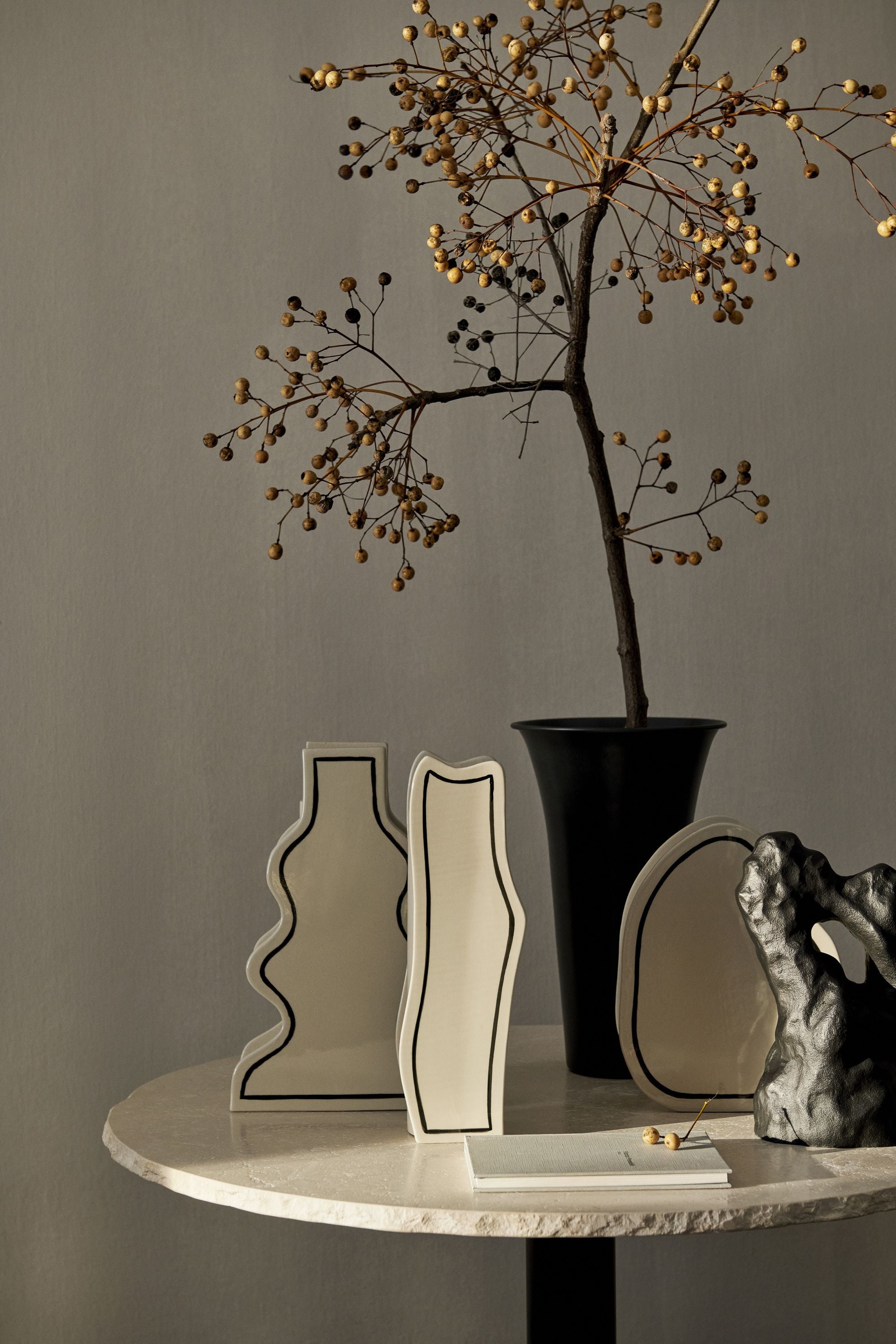 [product_category]-Ferm Living Paste Vase, Curvy, Off White-Ferm Living-5704723302995-1104267333-FER-3