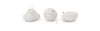 Ferm Living Snowball Christmas Ornaments Set Of 3 White