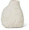 Ferm Living Vulca Mini Vase, Off White Stone