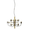 Flos 2097/18 Clear Chandelier, Brass