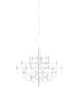  2097/30 Chandelier Frosted Bulbs Matte White