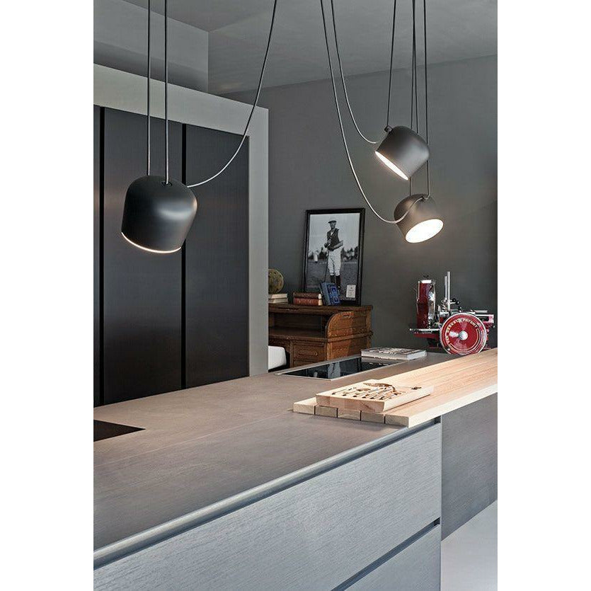 [product_category]-Flos Aim Led Pendant, Blue Steel-Flos-8059607013274-F0090023-FLO-7