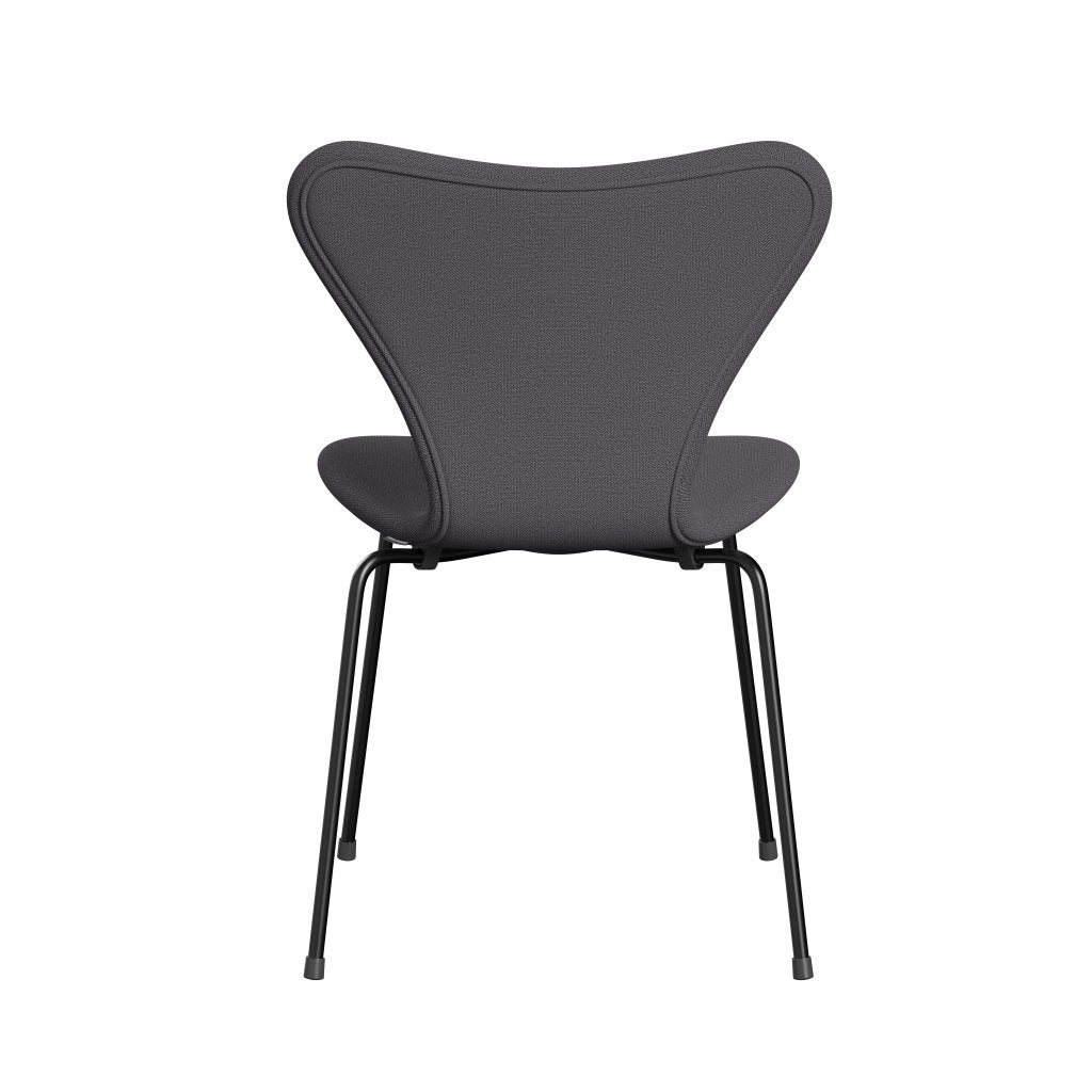 [product_category]-Fritz Hansen 3107 Chair Full Upholstery, Black/Capture Dark Grey-Fritz Hansen-3107FU-CP4601-DRBL-FRI-4