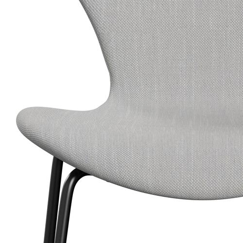 [product_category]-Fritz Hansen 3107 Chair Full Upholstery, Black/Sunniva 2 Natural/Light Grey-Fritz Hansen-3107FU-SV713-DRBL-FRI-6