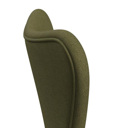 [product_category]-Fritz Hansen 3107 Chair Full Upholstery, Black/Tonus Dusty Green-Fritz Hansen-3107FU-TON964-DRBL-FRI-5