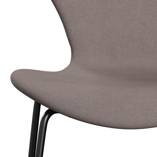 [product_category]-Fritz Hansen 3107 Chair Full Upholstery, Black/Tonus Dusty Sand-Fritz Hansen-3107FU-TON240-DRBL-FRI-6