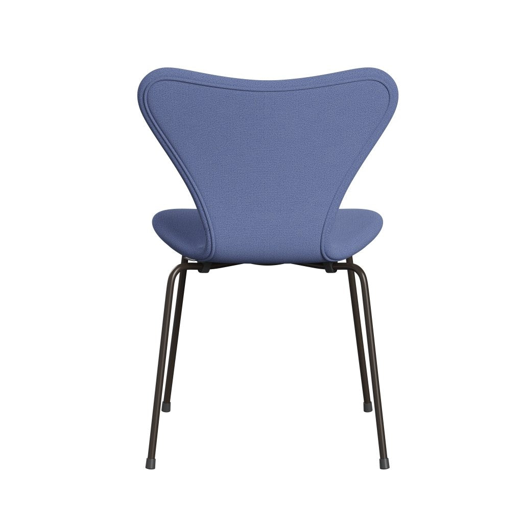 [product_category]-Fritz Hansen 3107 Chair Full Upholstery, Brown Bronze/Capture Light Blue (Cp4901)-Fritz Hansen-3107FU-CP4901-DBPC-FRI-4