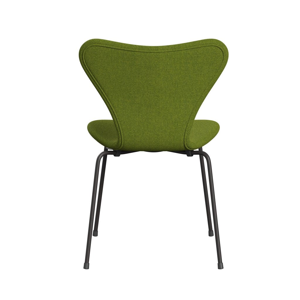 [product_category]-Fritz Hansen 3107 Chair Full Upholstery, Warm Graphite/Hallingdal Green-Fritz Hansen-3107FU-HAL980-WARGRA-FRI-4