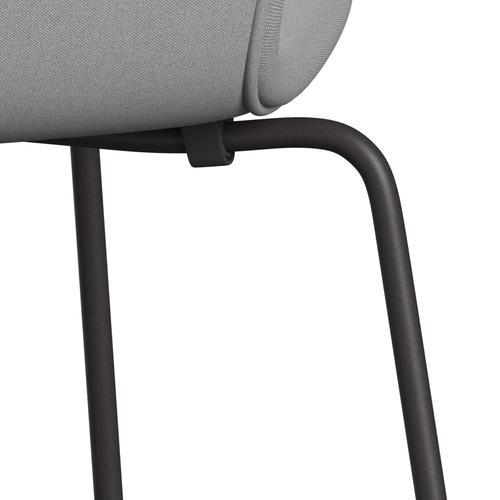 [product_category]-Fritz Hansen 3107 Chair Full Upholstery, Warm Graphite/Remix Grey/Green-Fritz Hansen-3107FU-REM606-WARGRA-FRI-7