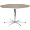 Fritz Hansen Circular Table ø120 Cm, Brown Ottawa Laminate