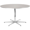 Fritz Hansen Circular Table ø120 Cm, Grey Efeso Laminate