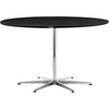 Fritz Hansen Circular Table ø145 Cm, Black Laminate