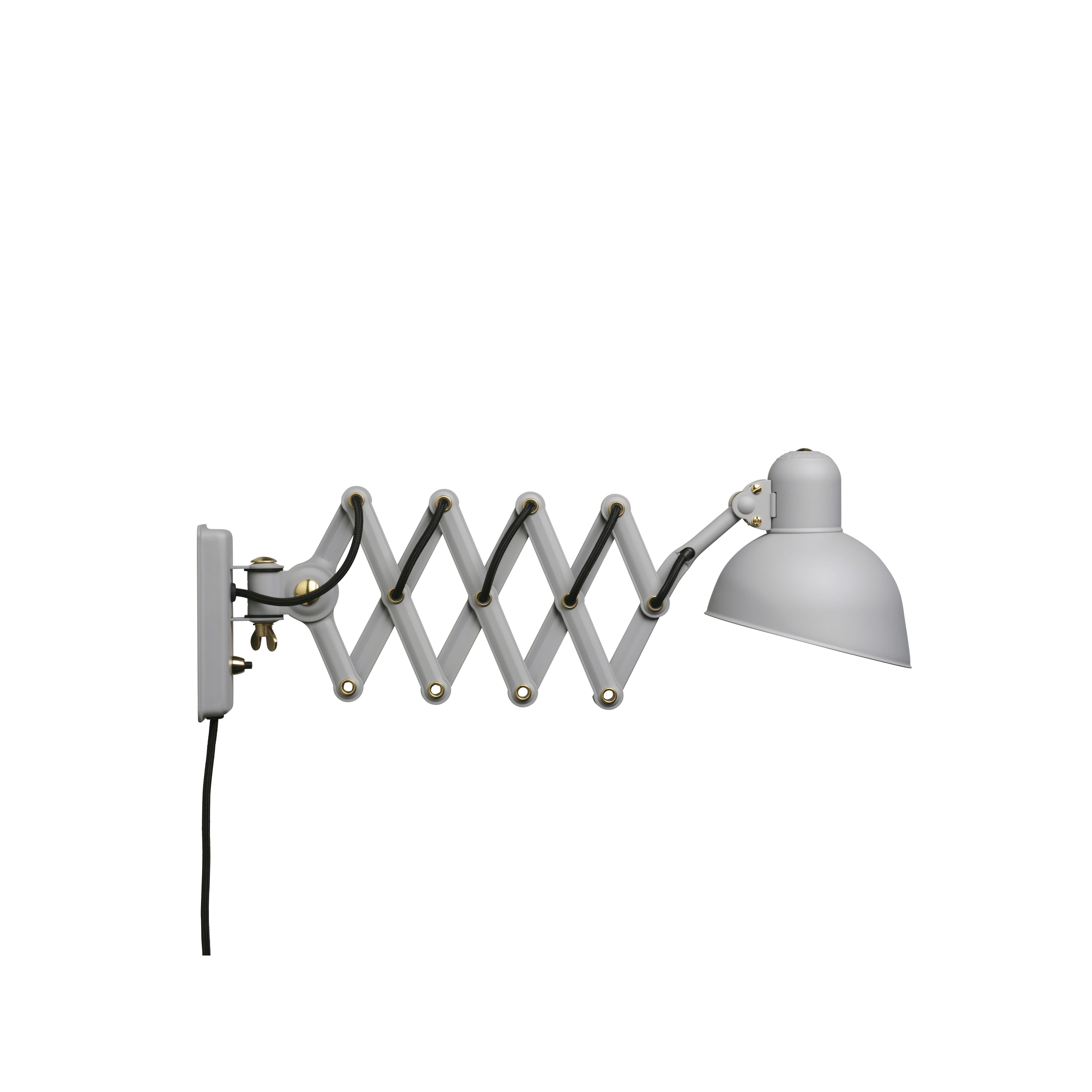 [product_category]-Fritz Hansen Kaiser Idell Wall Lamp, Easy Grey-Fritz Hansen-5702370000974-13721612-FRI-4