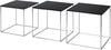 Fritz Hansen Pk71 Set Tables 3 Parts, Black