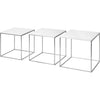 Fritz Hansen Pk71 Set Tables 3 Parts, White