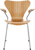 Fritz Hansen Series 7 Armchair Veneer, Elm