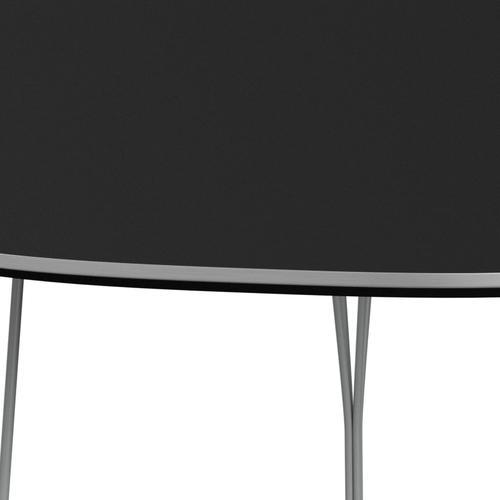 [product_category]-Fritz Hansen Superellipse Dining Table Nine Grey/Black Fenix Laminate, 240x120 Cm-Fritz Hansen-B614-FXBLL-SPAL-DRNIGR-FRI-4