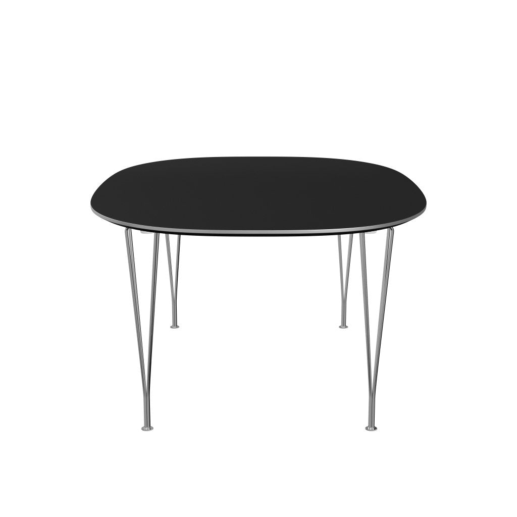 [product_category]-Fritz Hansen Superellipse Extendable Table Chrome/Black Fenix Laminates, 300x120 Cm-Fritz Hansen-B619-FXBLL-SPAL-CST-FRI-3