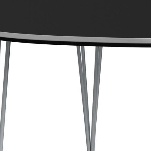 [product_category]-Fritz Hansen Superellipse Extending Table Silvergrey/Black Fenix Laminates, 270x100 Cm-Fritz Hansen-B620-FXBLL-SPAL-SIGREY-FRI-4