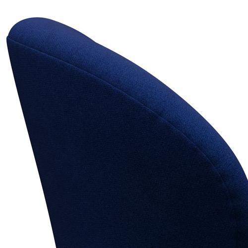 [product_category]-Fritz Hansen Swan Lounge Chair, Black Lacquered/Tonus Royal Blue-Fritz Hansen-3320-TON210-BLLA-FRI-5