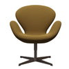  Swan Lounge Chair Brown Bronze/Capture Mustard Dark