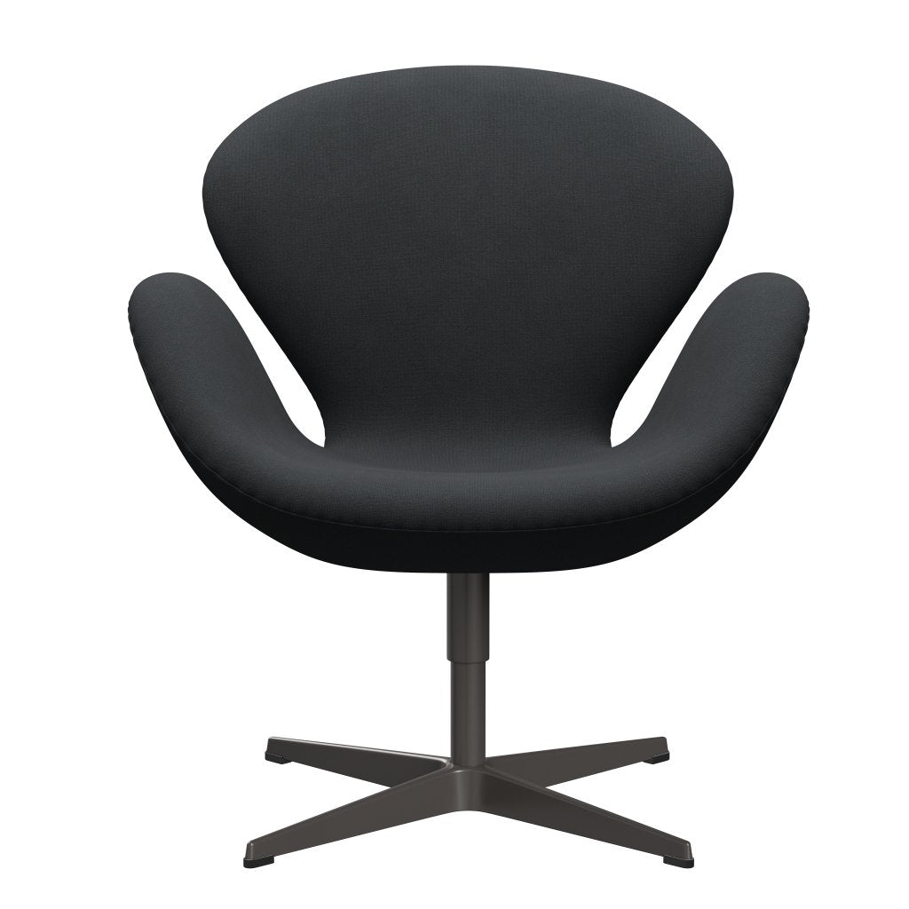 [product_category]-Fritz Hansen Swan Lounge Chair, Warm Graphite/Christianshavn Dark Grey-Fritz Hansen-3320-CH1174-WGBASE-FRI-1