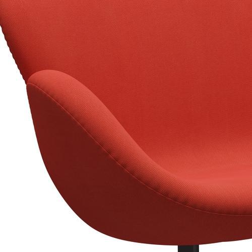 [product_category]-Fritz Hansen Swan Sofa 2 Seater, Warm Graphite/Steelcut Light Red-Fritz Hansen-3321-STI550-WGBASE-FRI-7