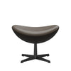 Fritz Hansen The Egg Footstool Leather, Black/Essential Stone