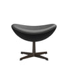 Fritz Hansen The Egg Footstool Leather, Brown Bronze/Essential Black