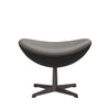 Fritz Hansen The Egg Footstool Leather, Warm Graphite/Essential Lava