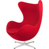  The Egg Lounge Chair Fabric Hallingdal Red