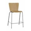 Fritz Hansen Vico Duo Vm116 Chair Oak, Chrome/Oak Brown