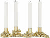 Gejst Molekyl Candle Holder Brass 4pcs, 3,3cm