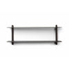 Gejst Nivo Shelf F, Black Ash/Black