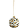 Holmegaard Souvenir Christmas Bauble Green Dotted ø8 Cm