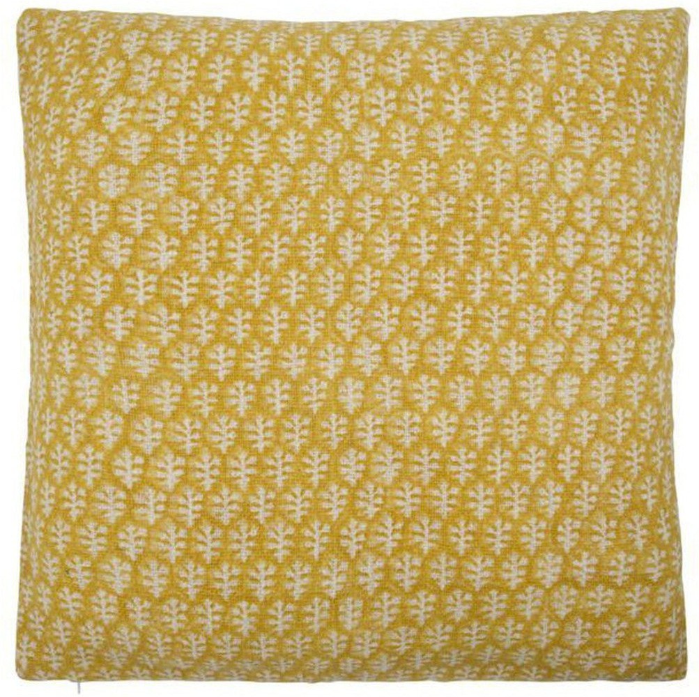 [product_category]-House Doctor Cushion cover, HDRelief, Yellow-House Doctor-5707644874732-205082413-HOU-1