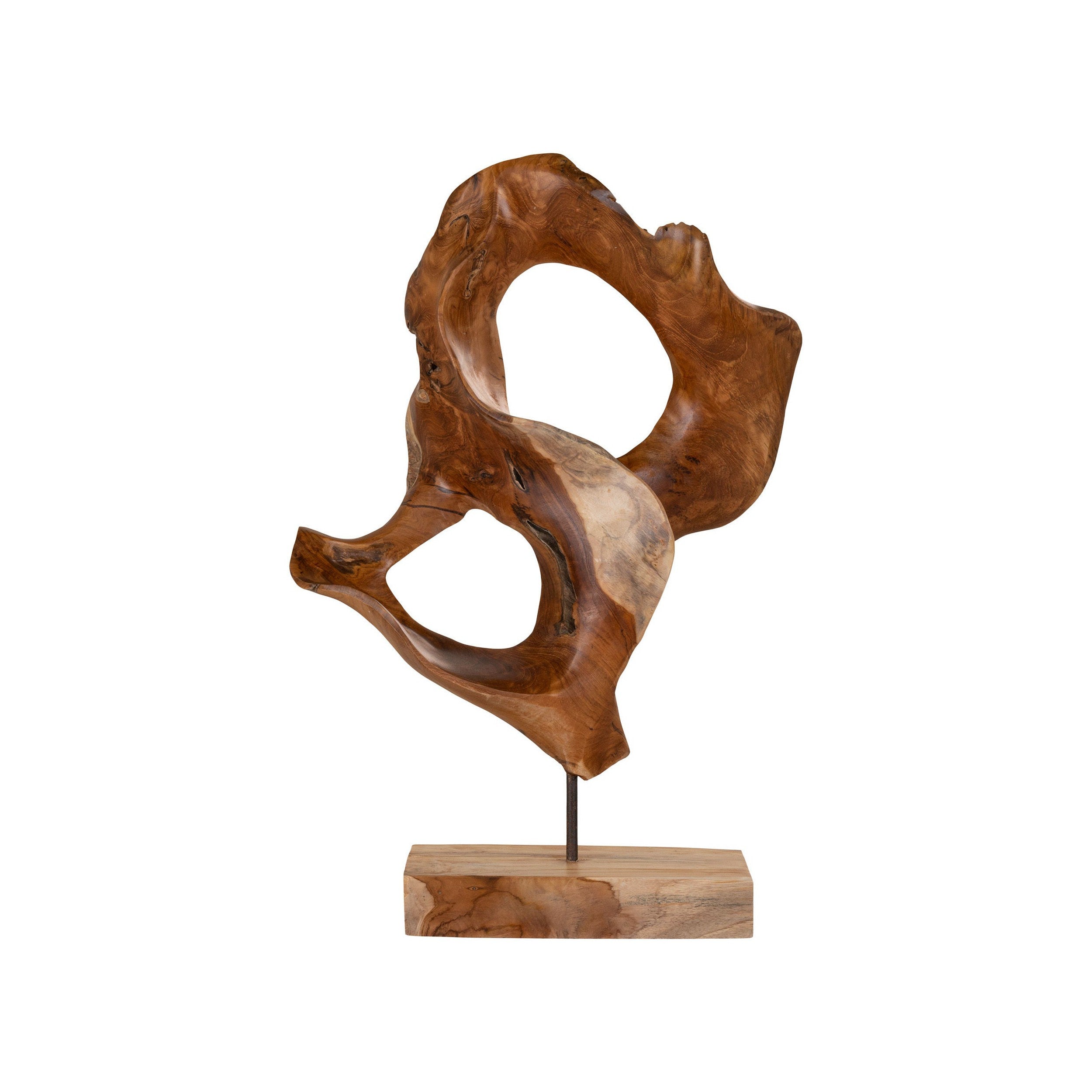 House Nordic Donato Teak Sculpture