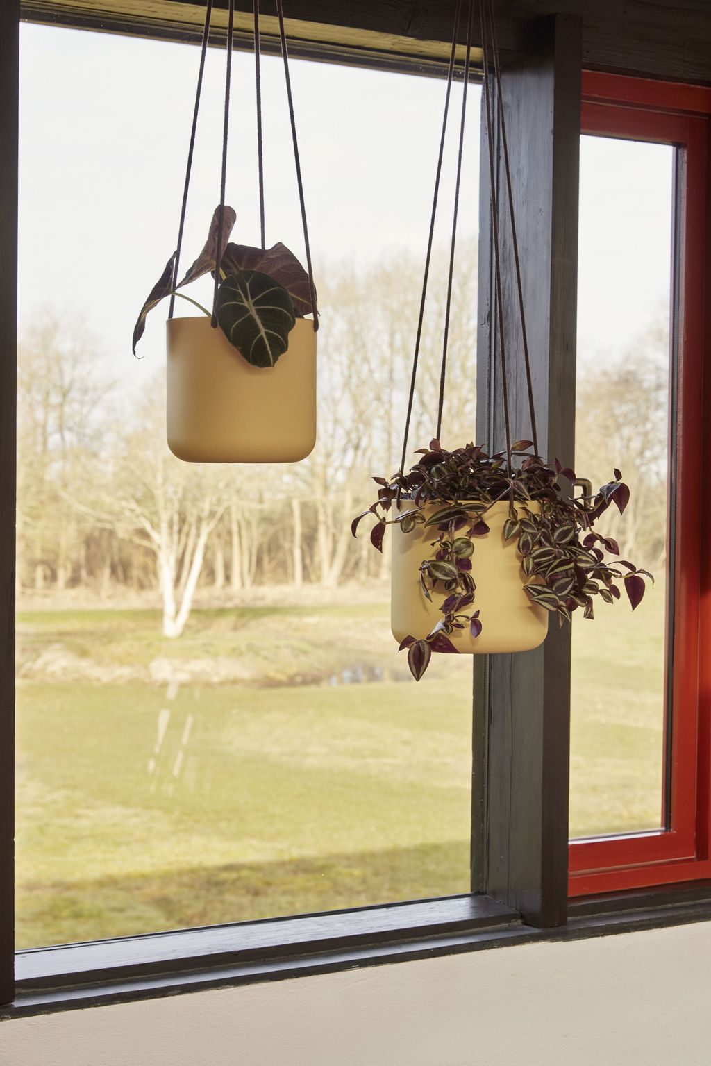 [product_category]-Hübsch Bloom Hanging Pots Set With 3 Large, Beige-Hübsch-5712772128121-941601-HUB-3